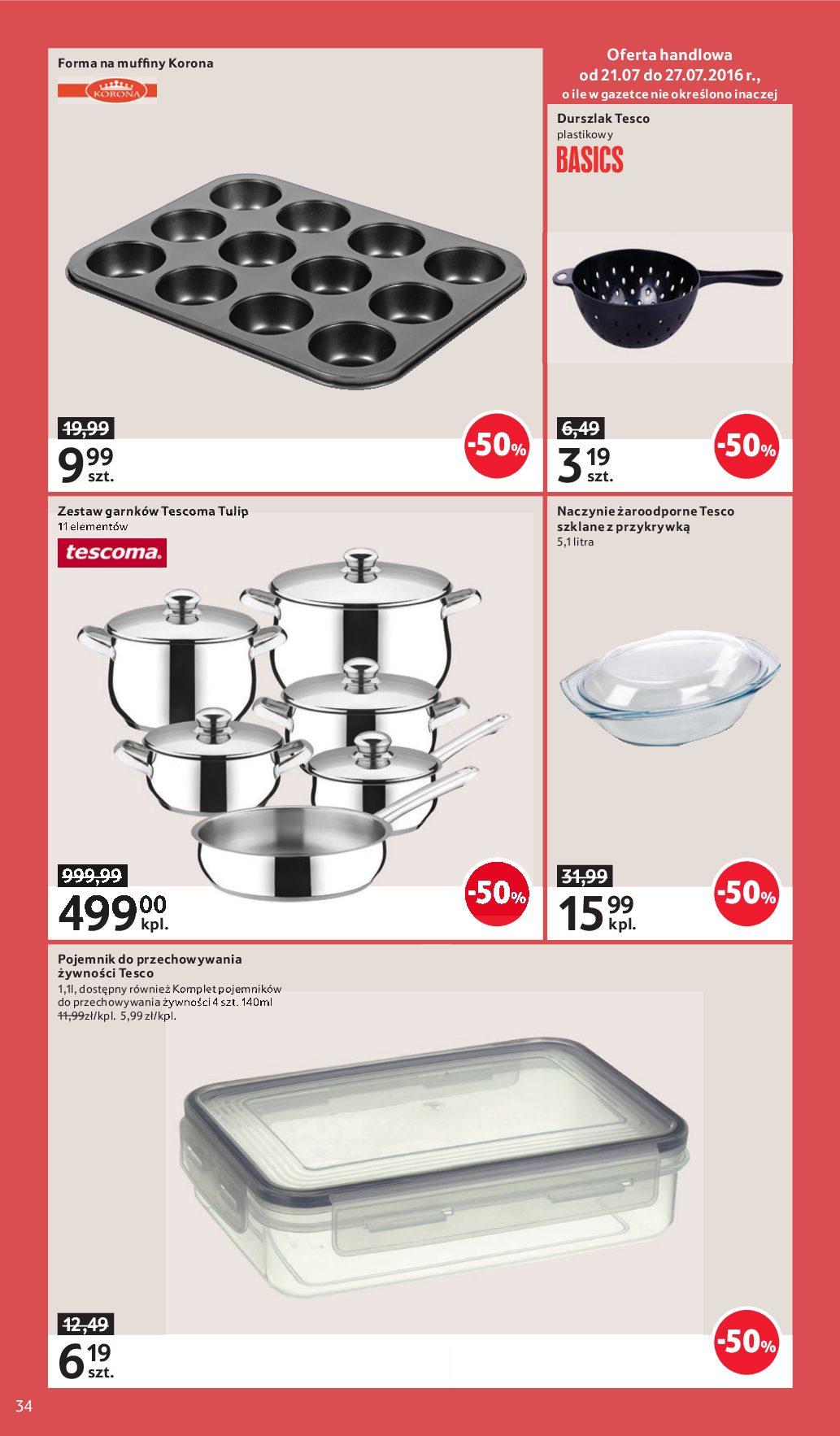 Gazetka promocyjna Tesco str. 34