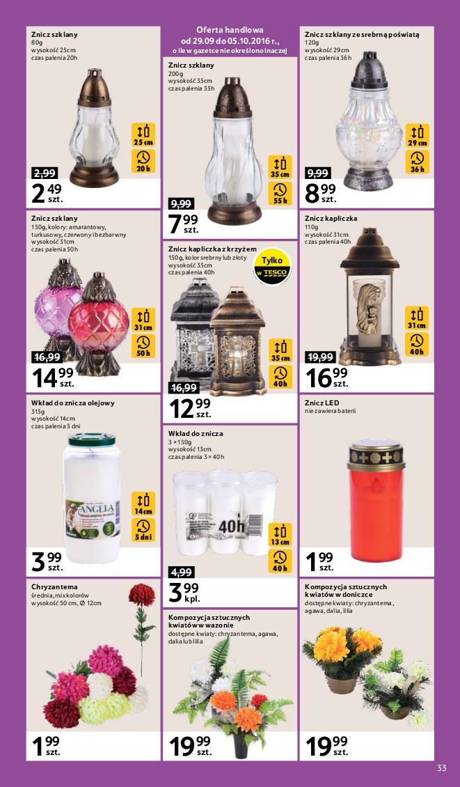 Gazetka promocyjna Tesco str. 33