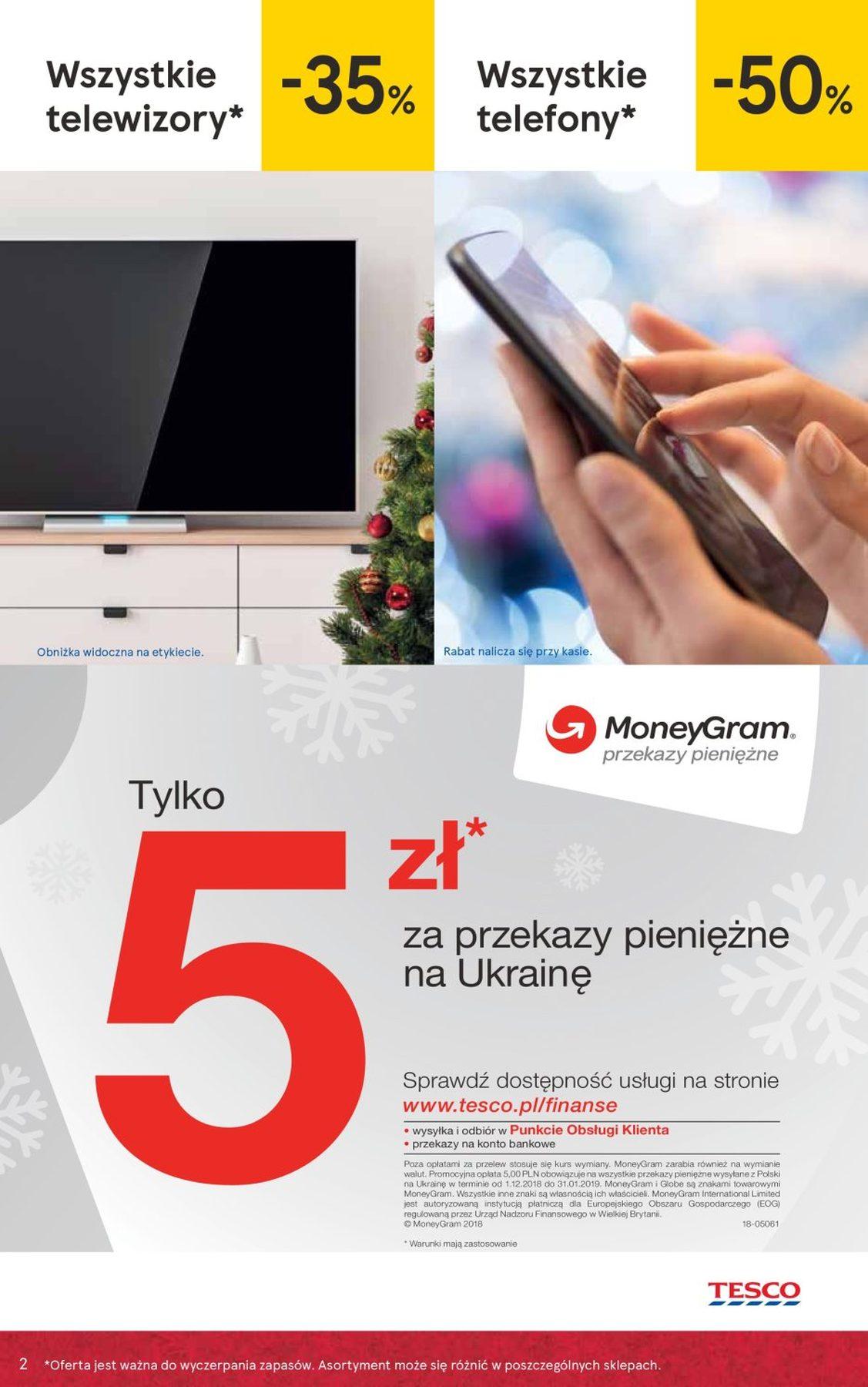 Gazetka promocyjna Tesco str. 2