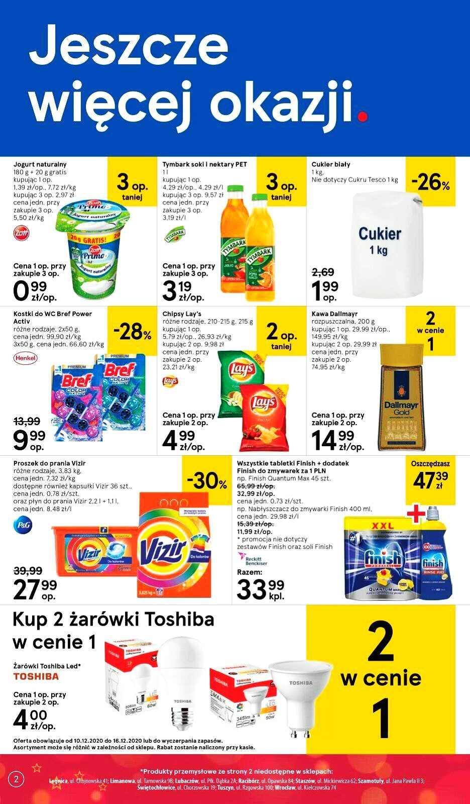 Gazetka promocyjna Tesco str. 2