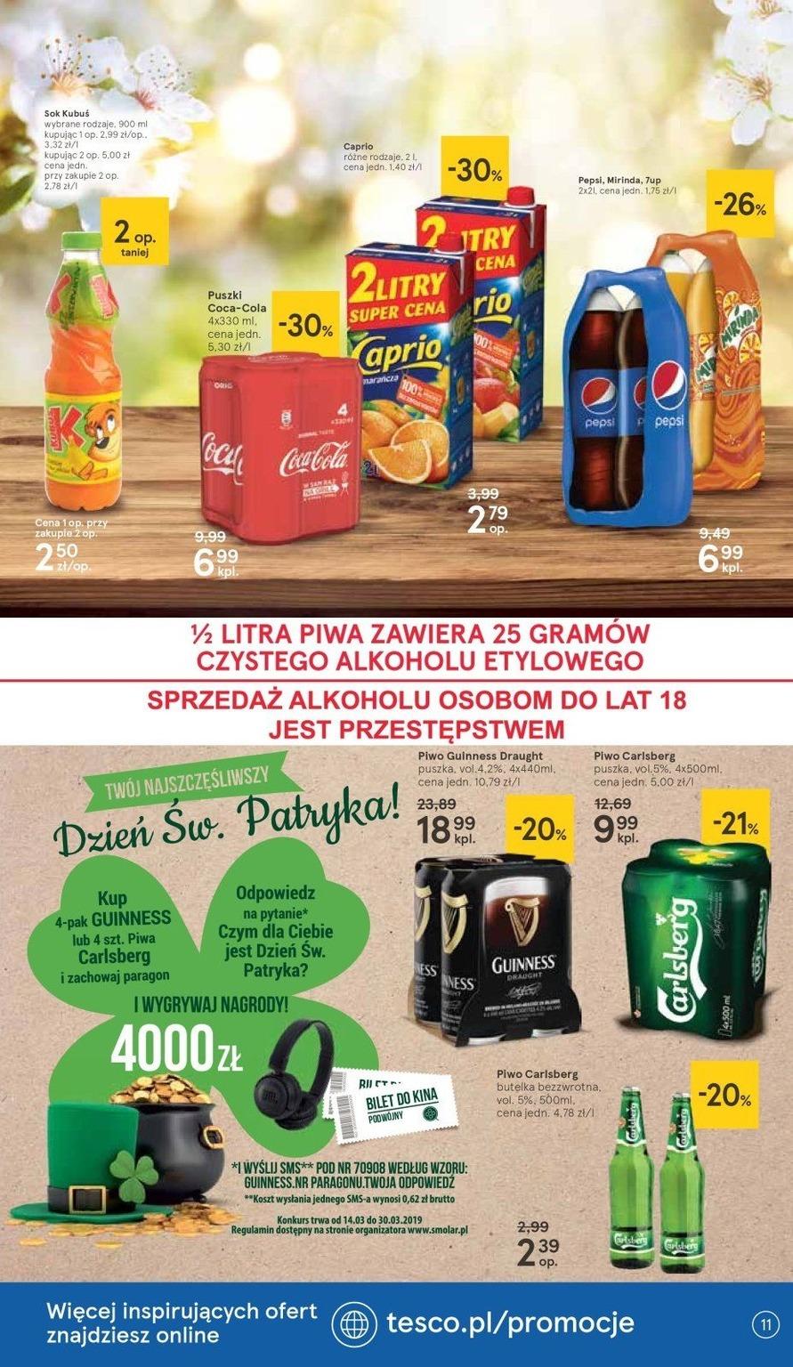 Gazetka promocyjna Tesco str. 11