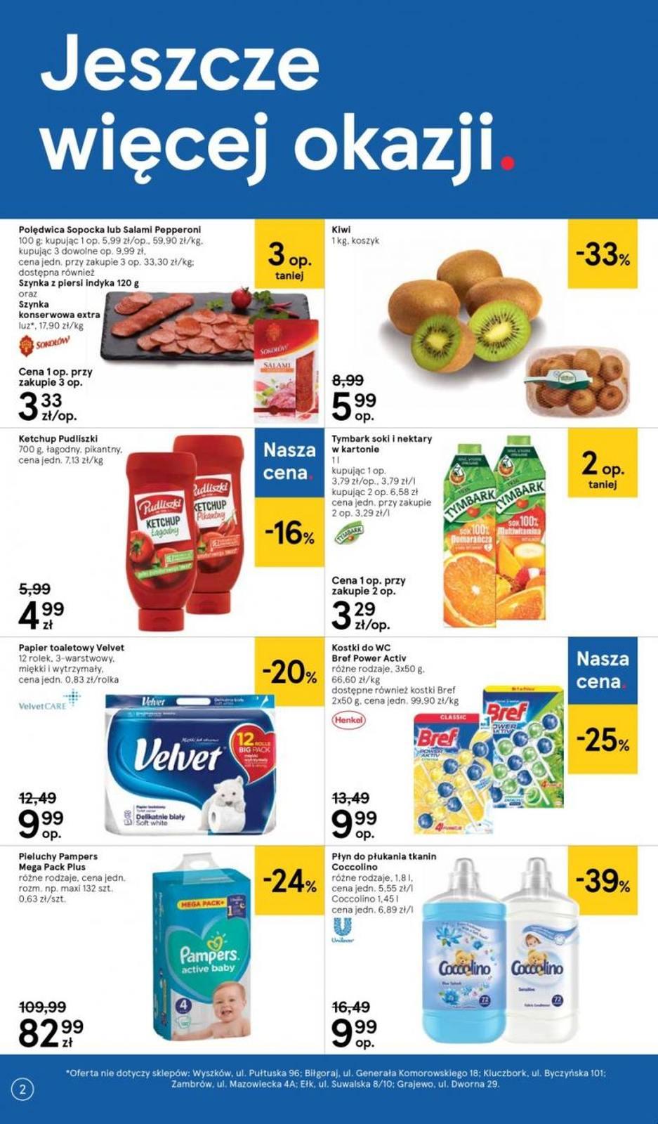 Gazetka promocyjna Tesco str. 2