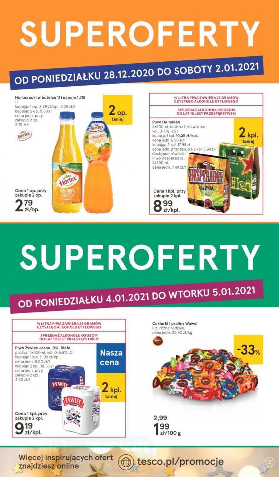 Gazetka promocyjna Tesco str. 3