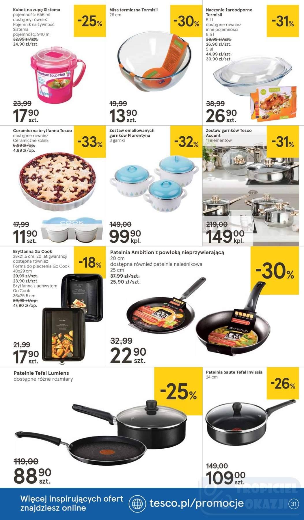 Gazetka promocyjna Tesco str. 31