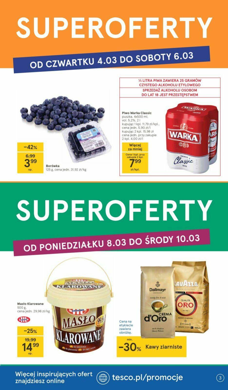 Gazetka promocyjna Tesco str. 3