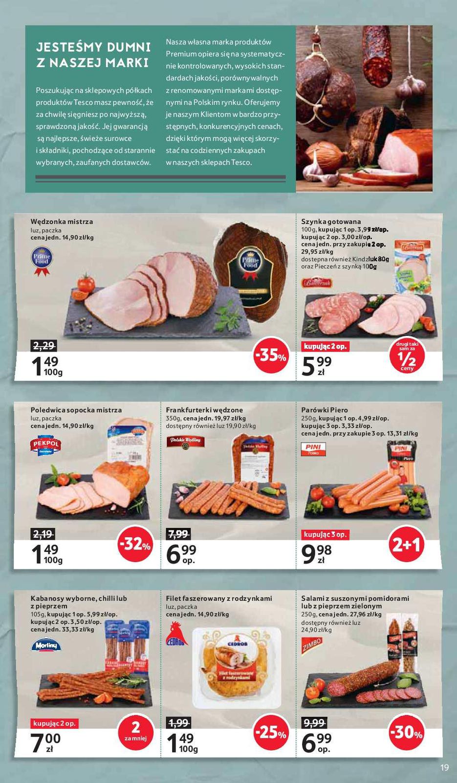Gazetka promocyjna Tesco str. 19