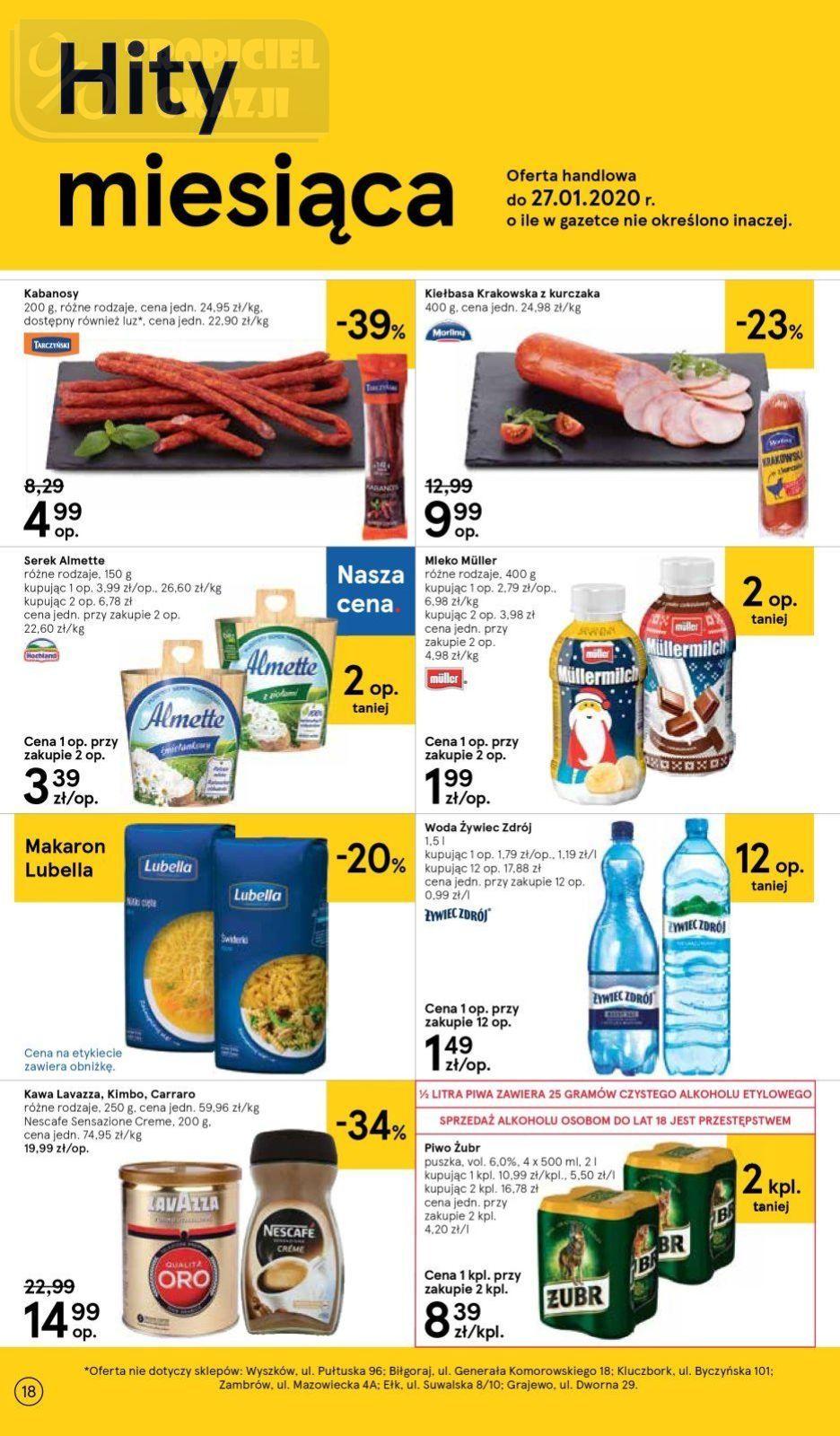 Gazetka promocyjna Tesco str. 18