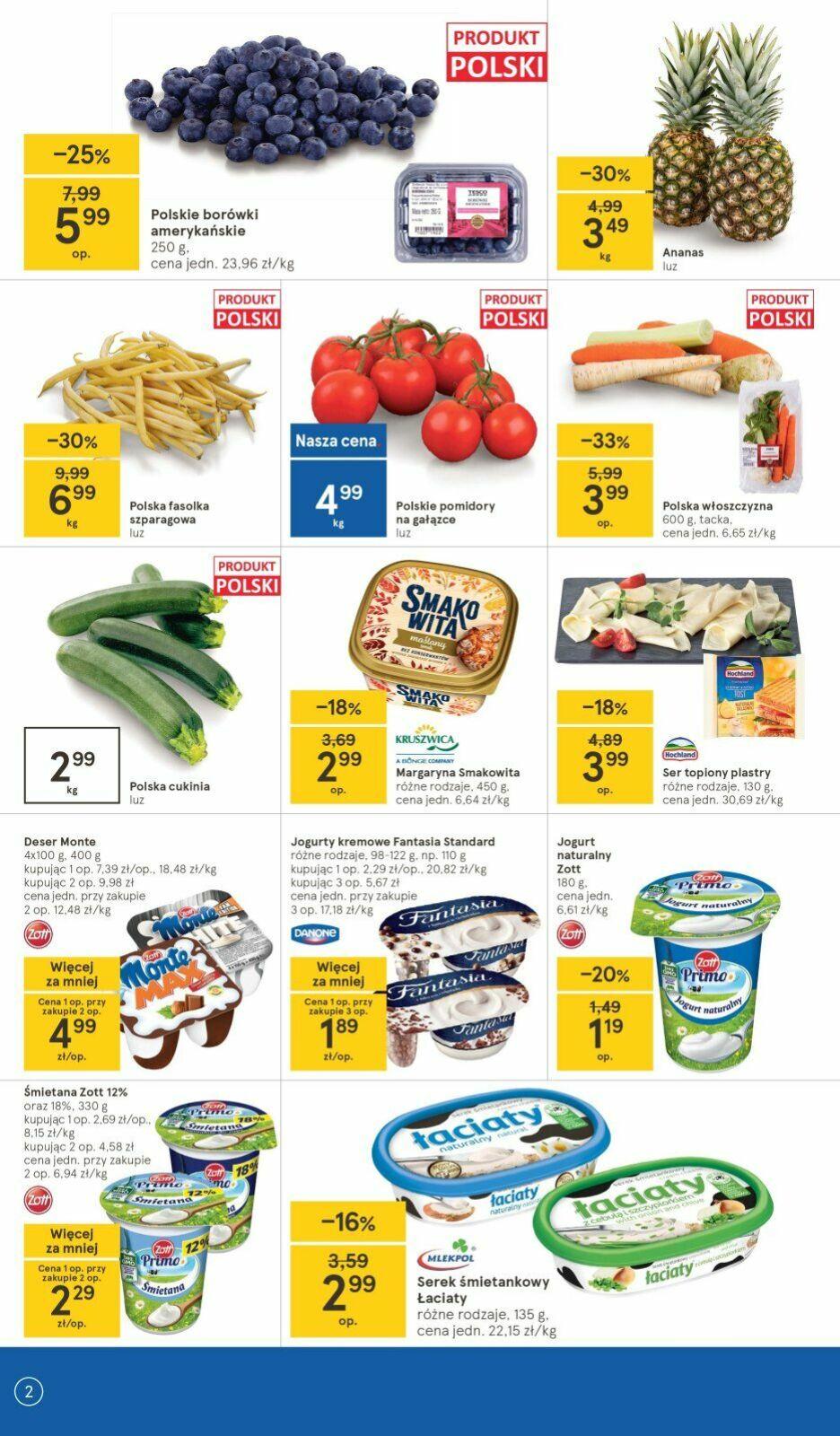 Gazetka promocyjna Tesco str. 2