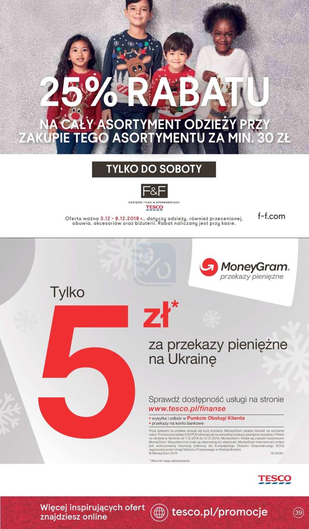 Gazetka promocyjna Tesco str. 39