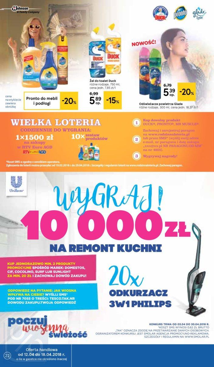 Gazetka promocyjna Tesco str. 22