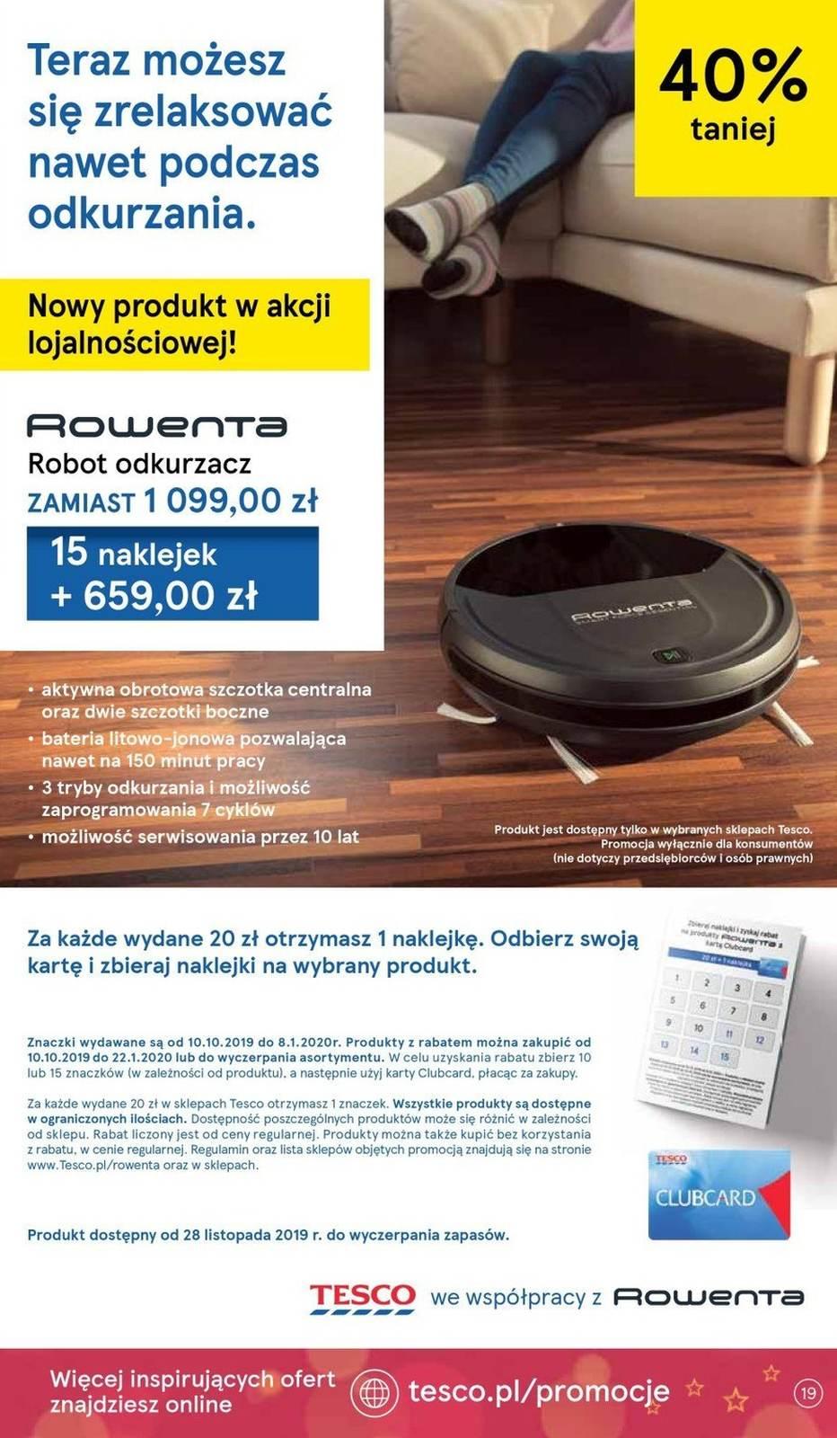Gazetka promocyjna Tesco str. 19