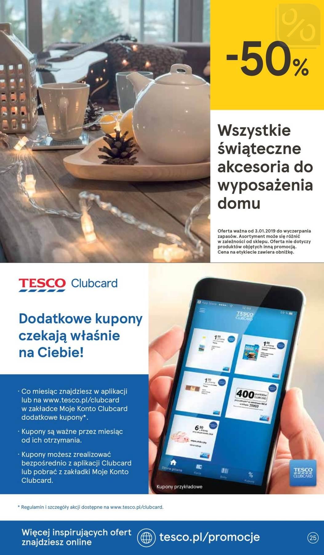 Gazetka promocyjna Tesco str. 25