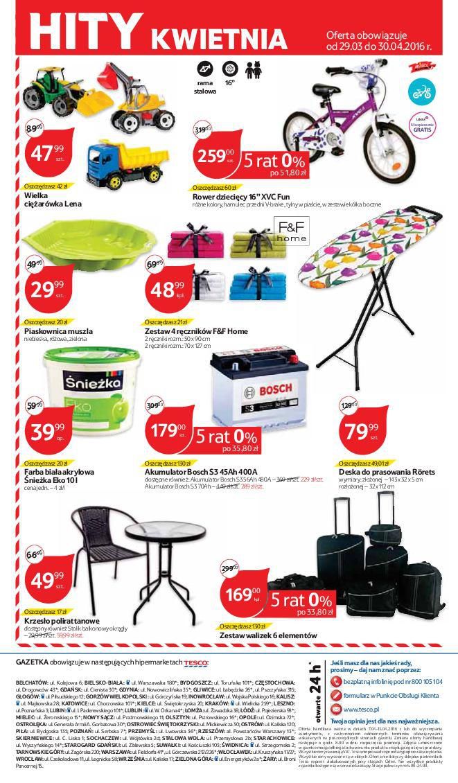 Gazetka promocyjna Tesco str. 33