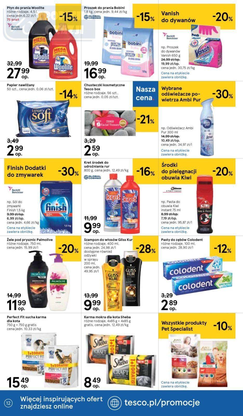 Gazetka promocyjna Tesco str. 12