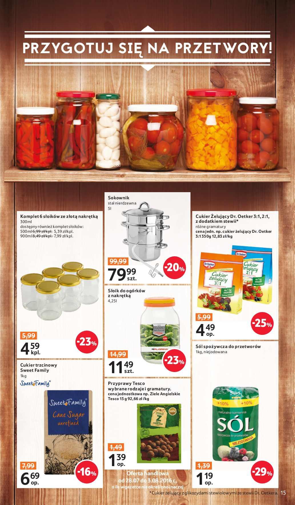 Gazetka promocyjna Tesco str. 15