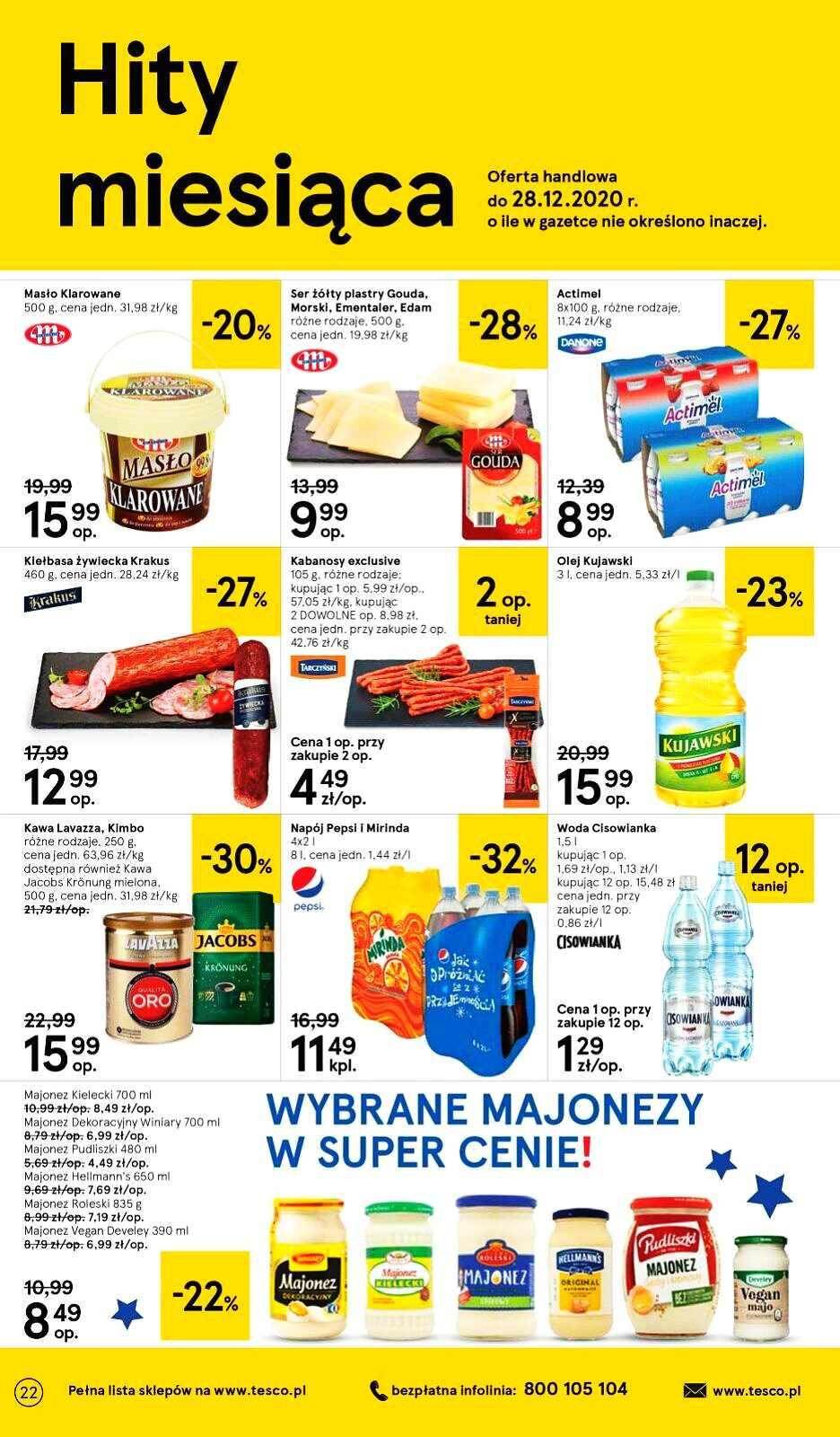 Gazetka promocyjna Tesco str. 22
