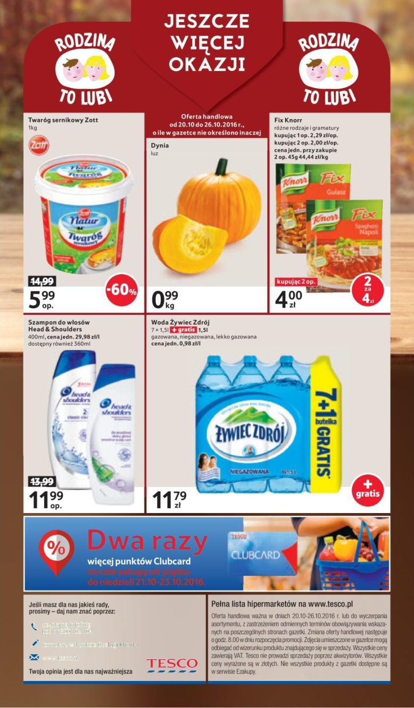 Gazetka promocyjna Tesco str. 20