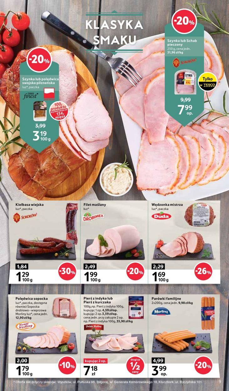 Gazetka promocyjna Tesco str. 9