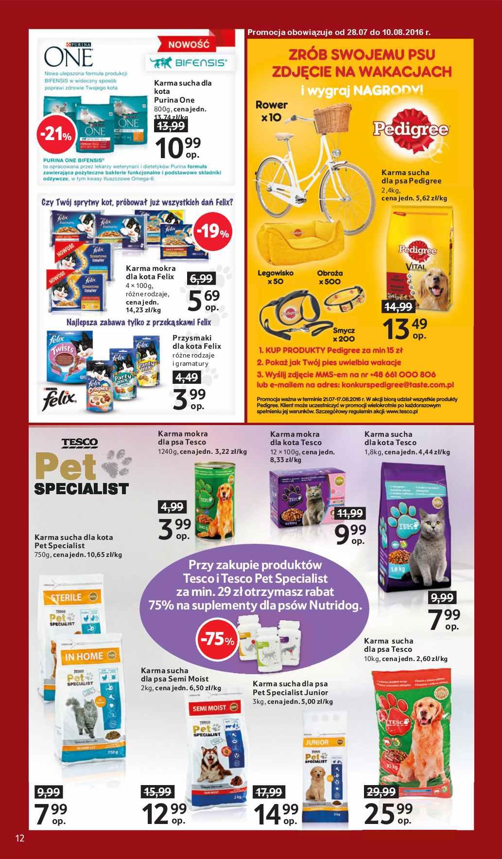 Gazetka promocyjna Tesco str. 12