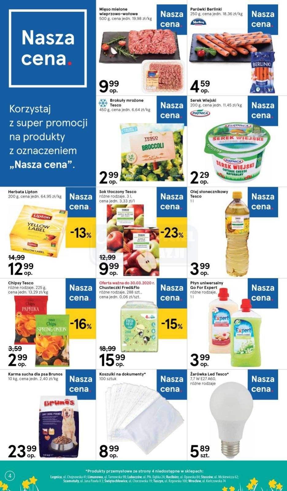 Gazetka promocyjna Tesco str. 4