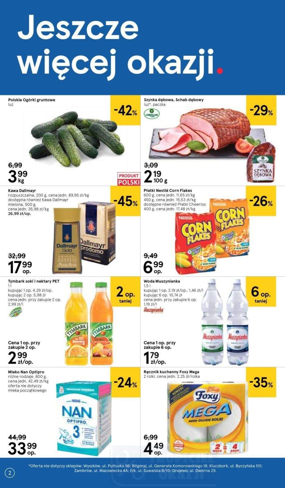 Gazetka promocyjna Tesco str. 2
