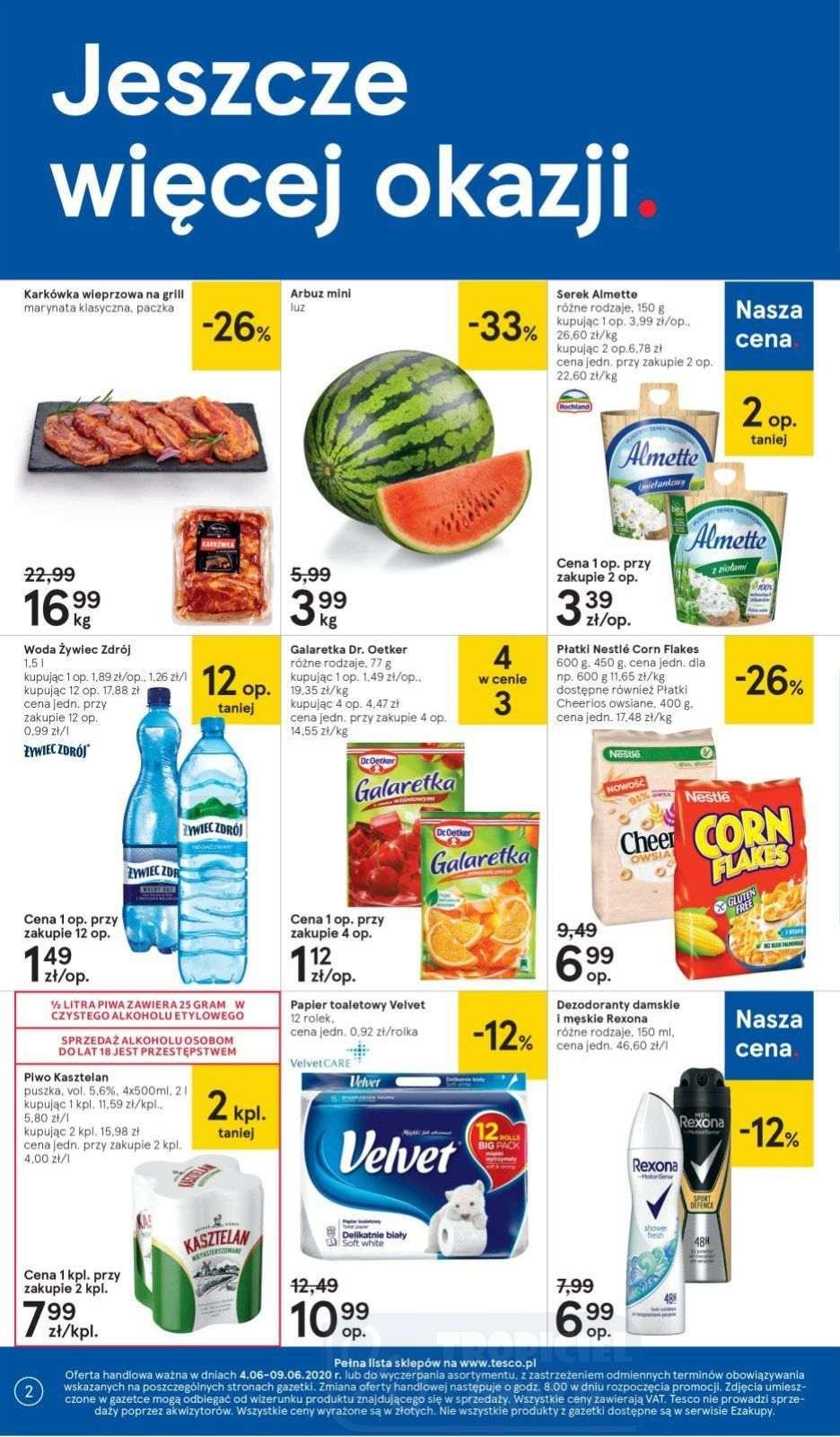 Gazetka promocyjna Tesco str. 2