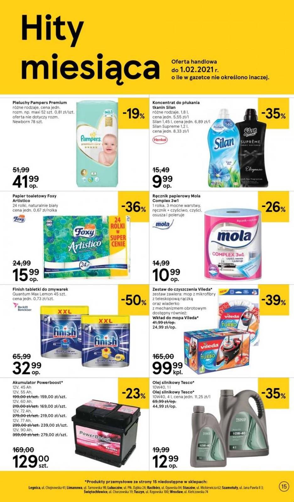 Gazetka promocyjna Tesco str. 15