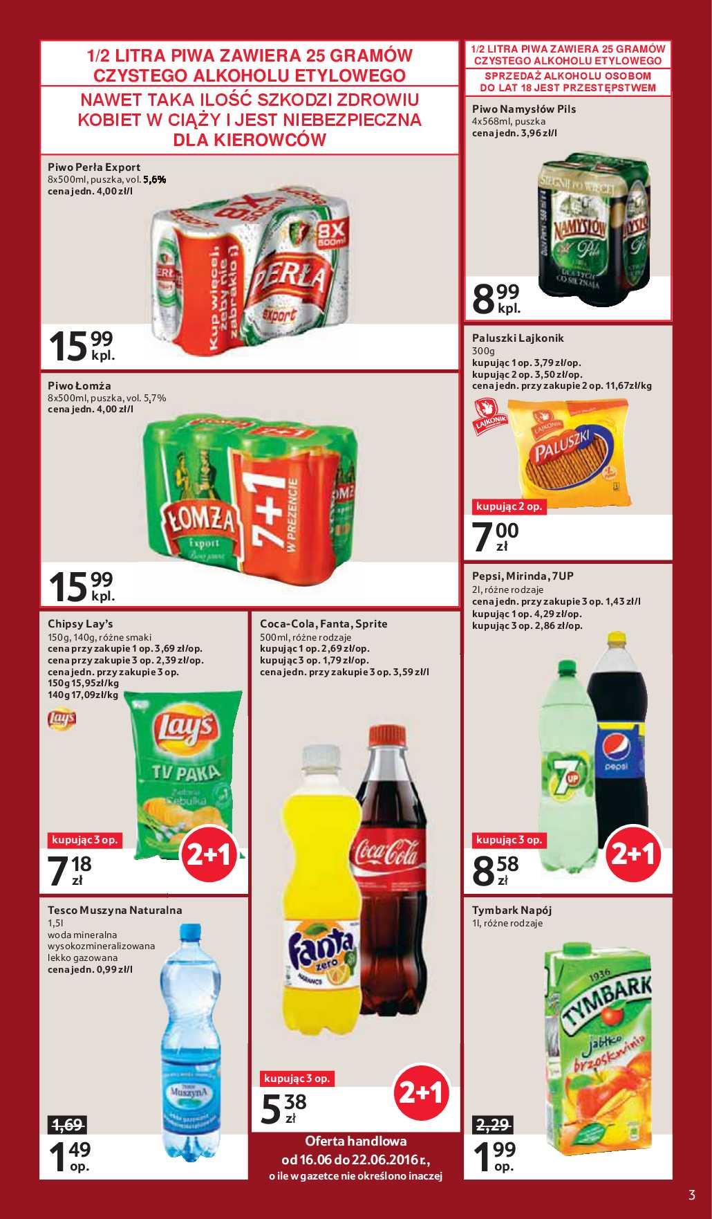 Gazetka promocyjna Tesco str. 3