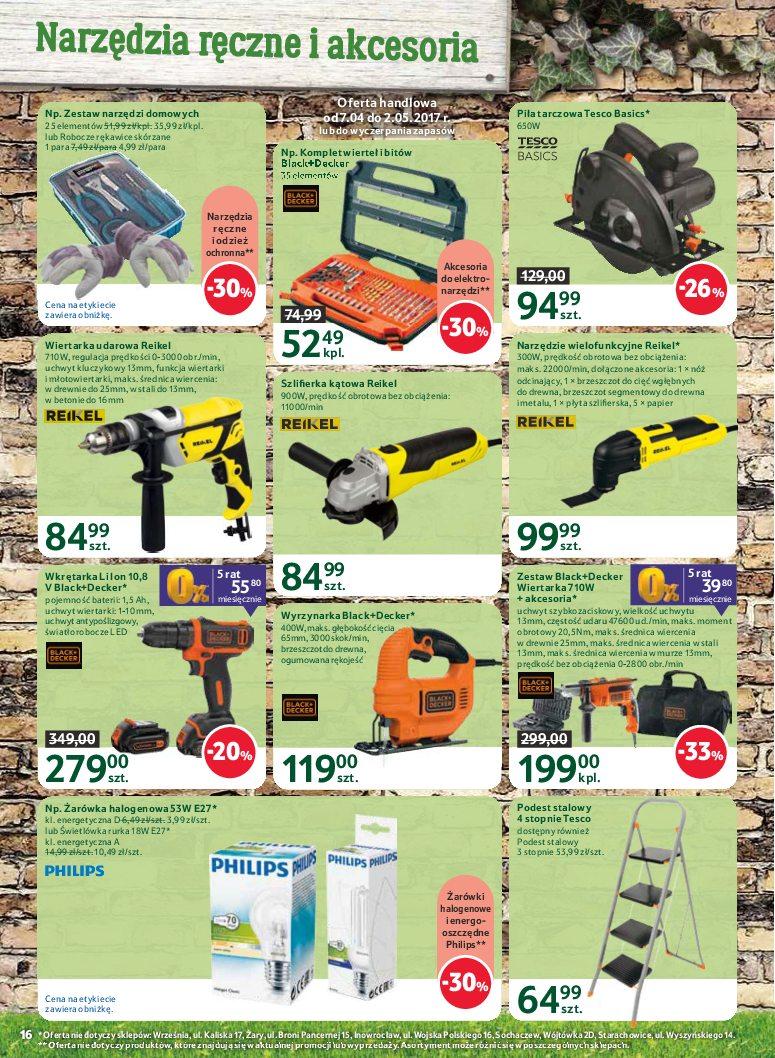 Gazetka promocyjna Tesco str. 16