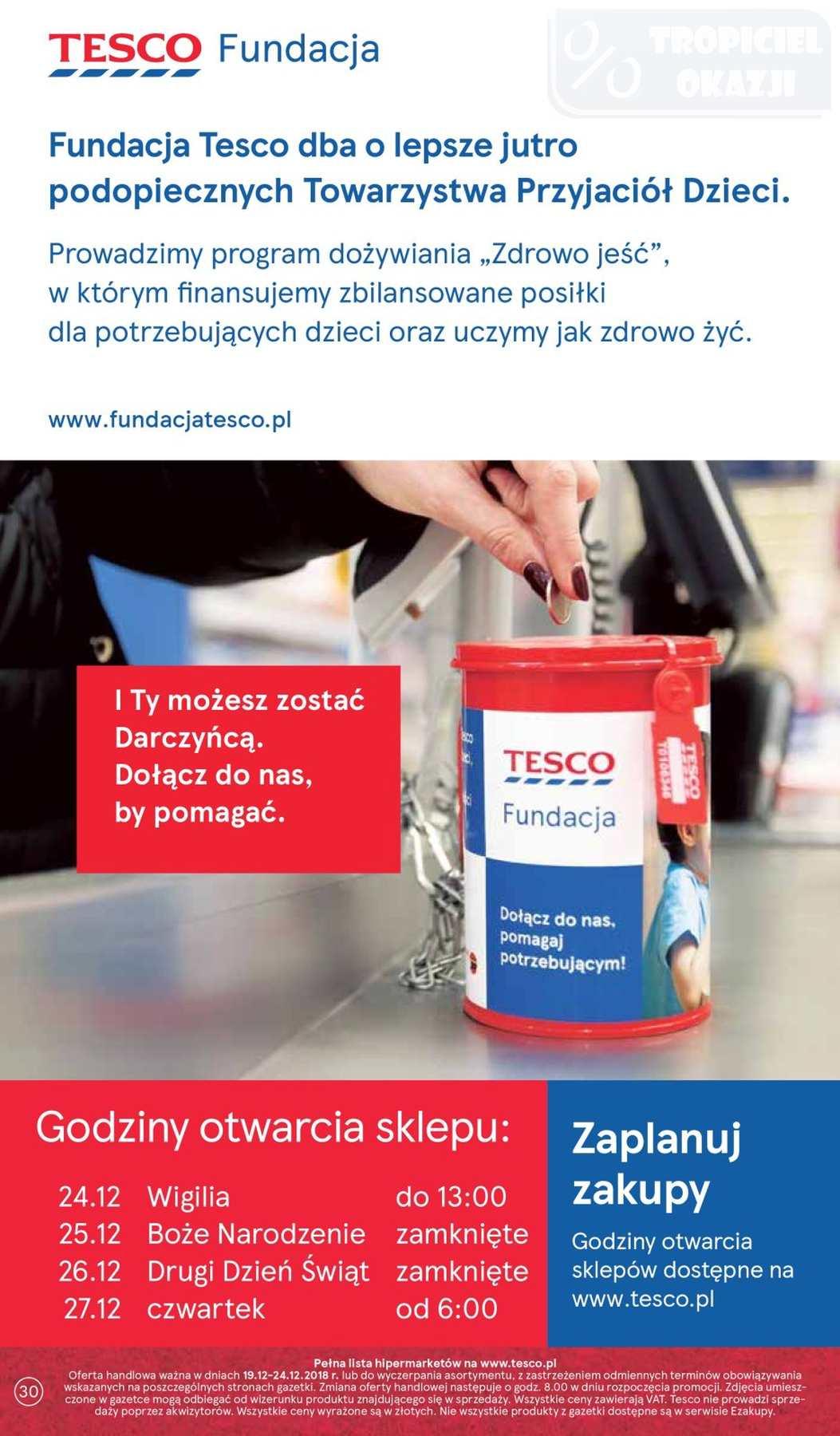 Gazetka promocyjna Tesco str. 30