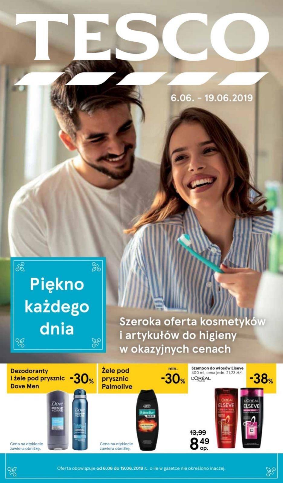 Gazetka promocyjna Tesco str. 1