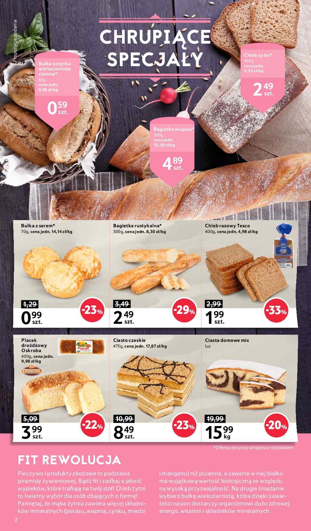 Gazetka promocyjna Tesco str. 2