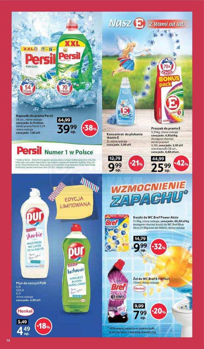 Gazetka promocyjna Tesco str. 14