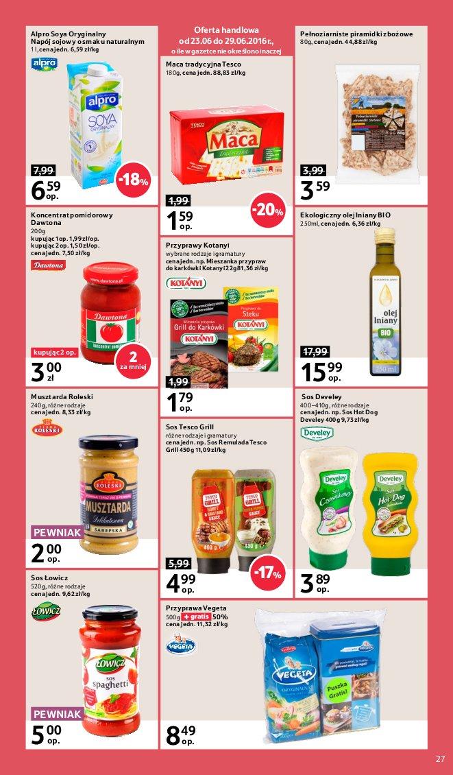 Gazetka promocyjna Tesco str. 27