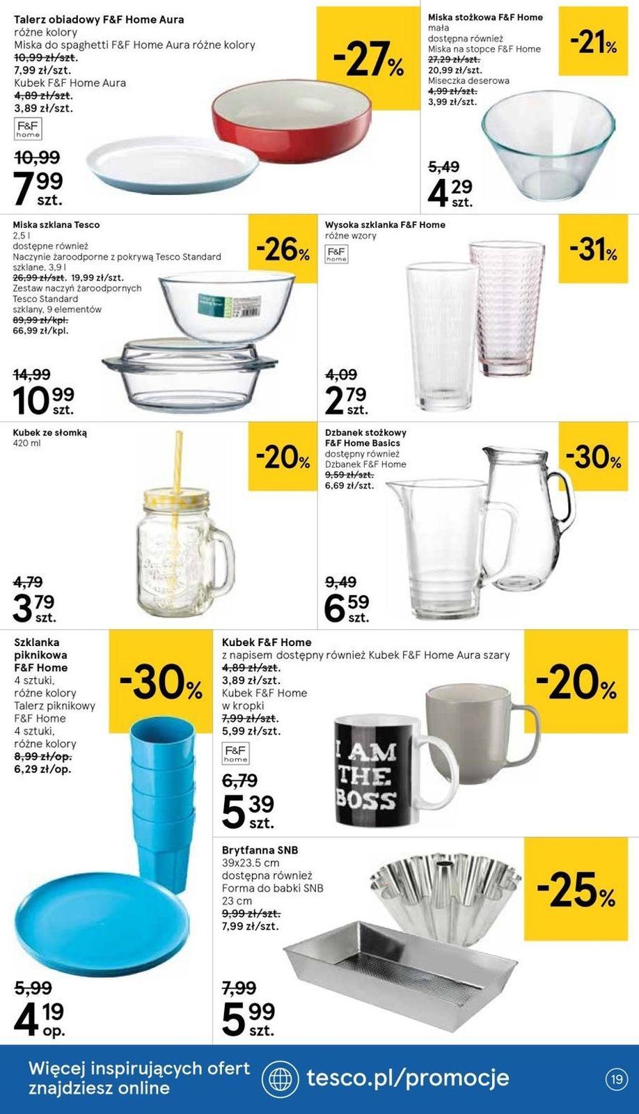 Gazetka promocyjna Tesco str. 19