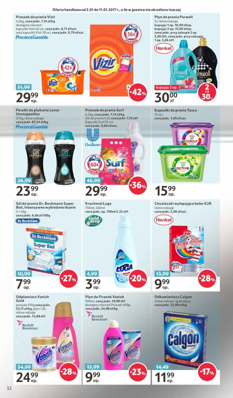 Gazetka promocyjna Tesco str. 32