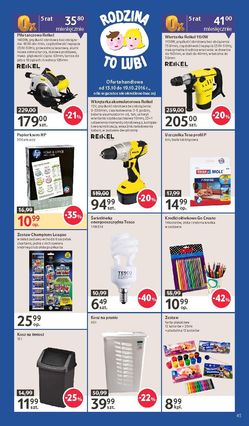 Gazetka promocyjna Tesco str. 45