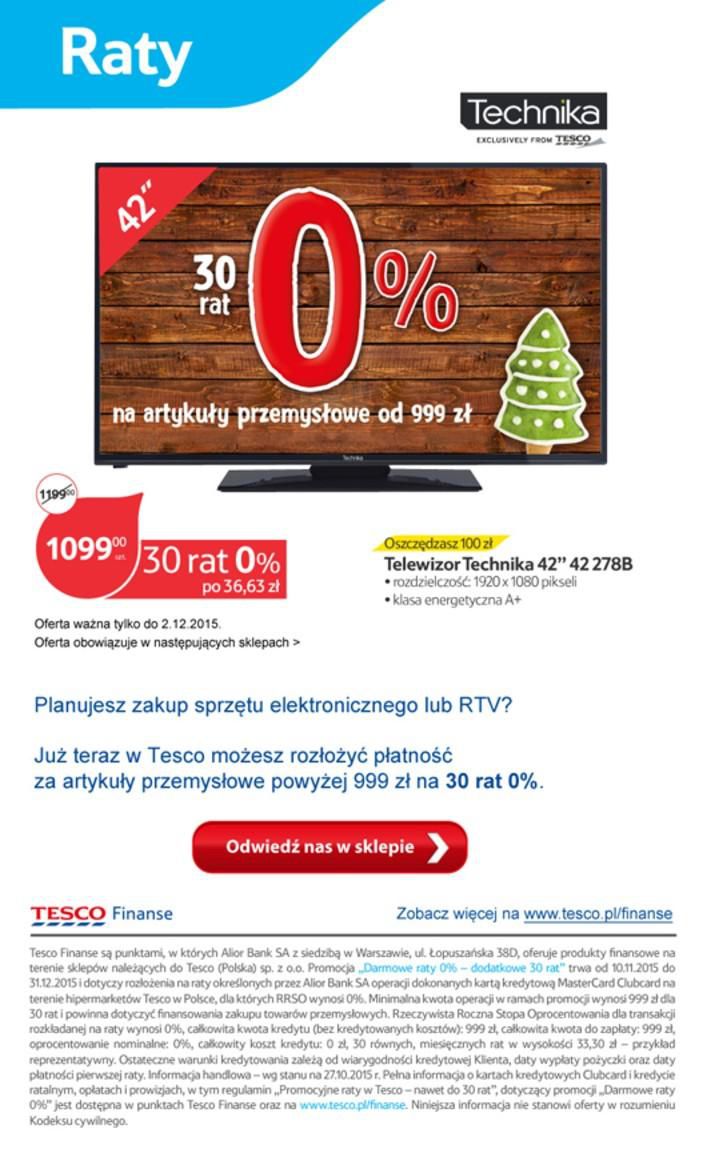 Gazetka promocyjna Tesco str. 42