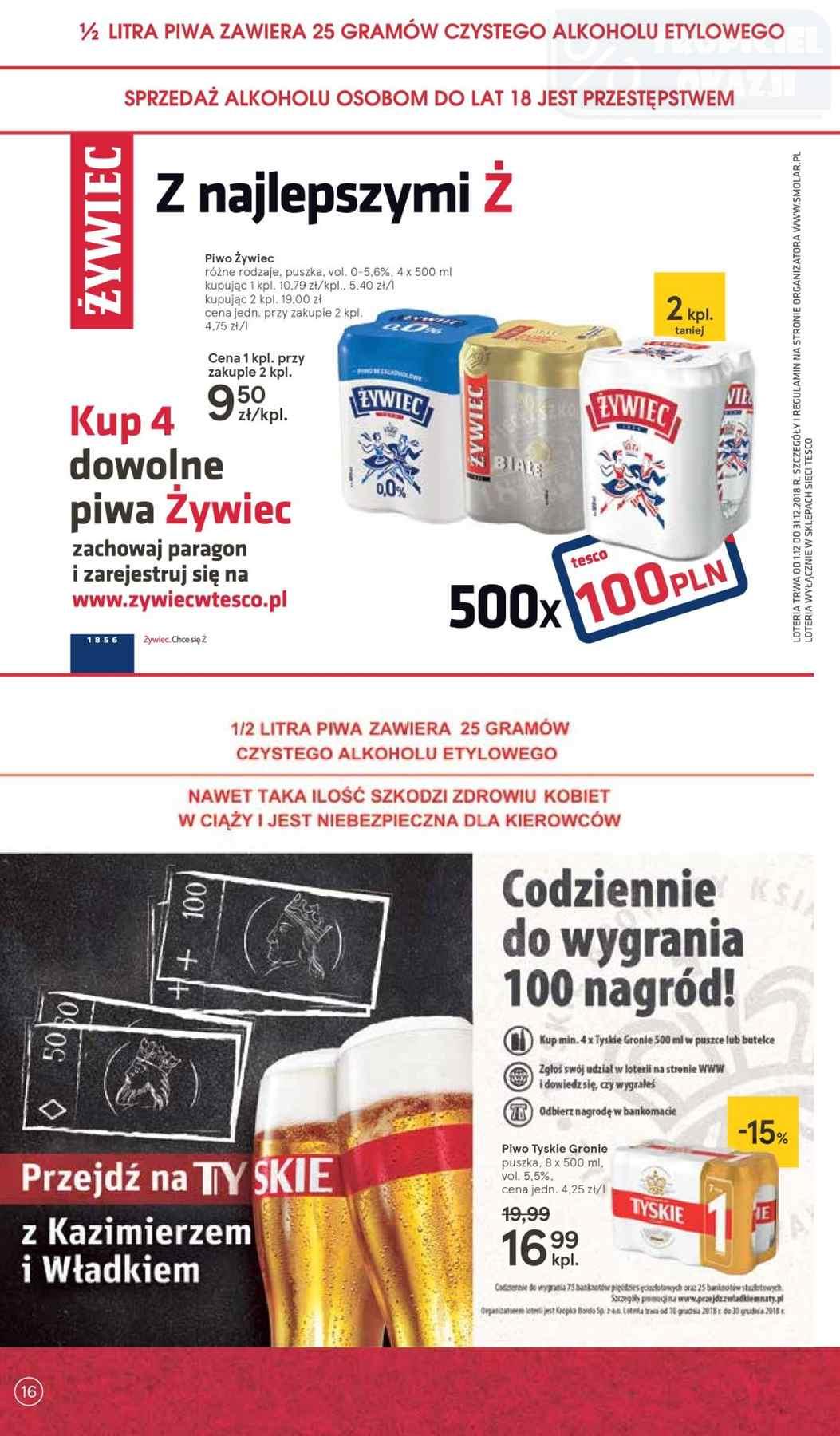 Gazetka promocyjna Tesco str. 16