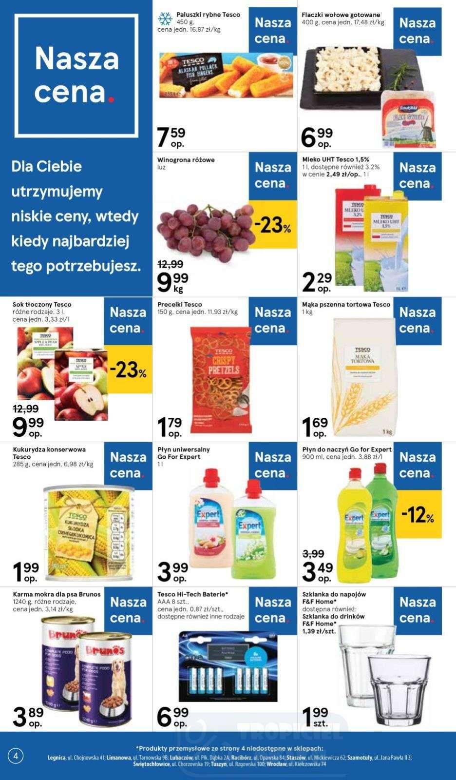 Gazetka promocyjna Tesco str. 4