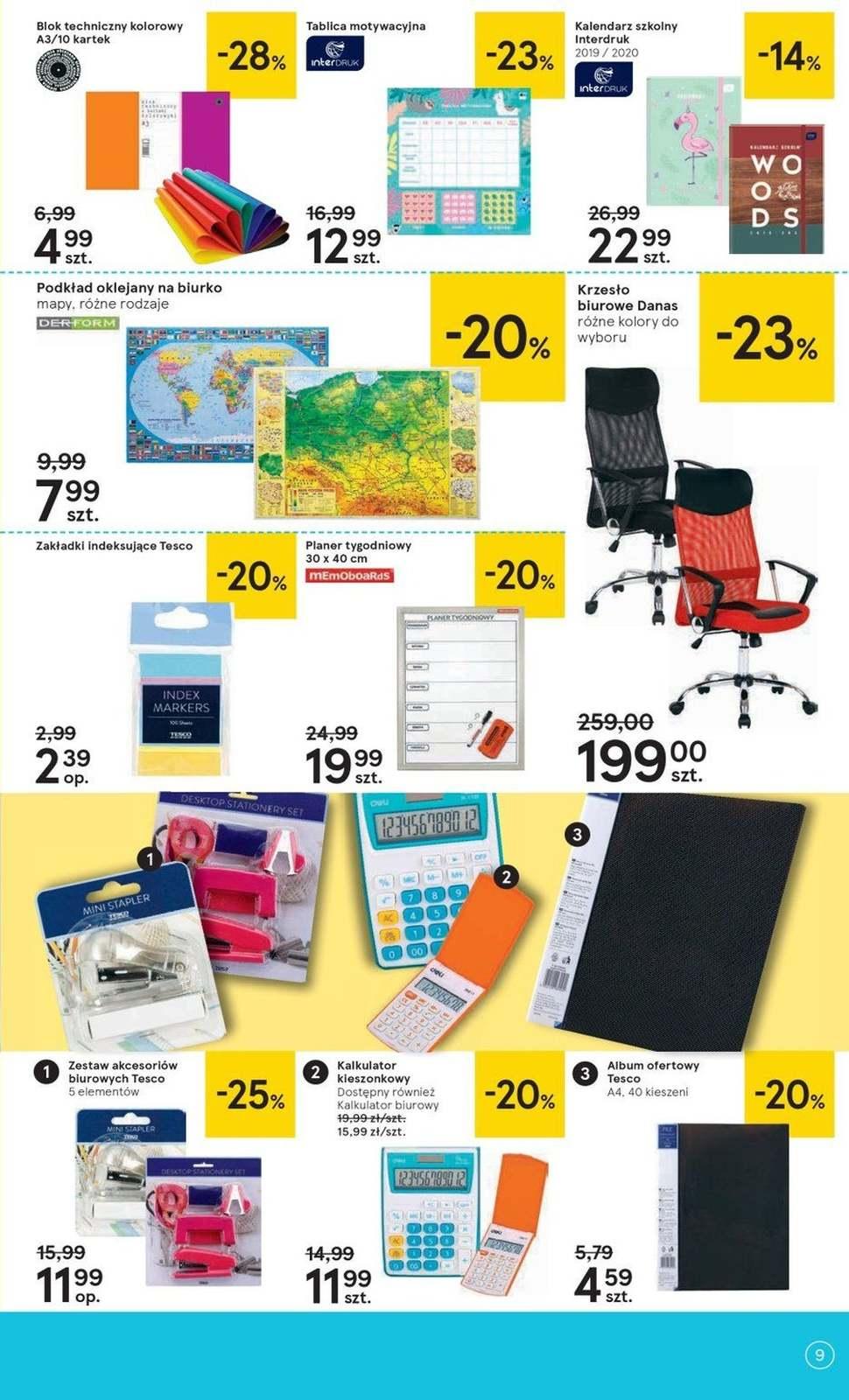 Gazetka promocyjna Tesco str. 9