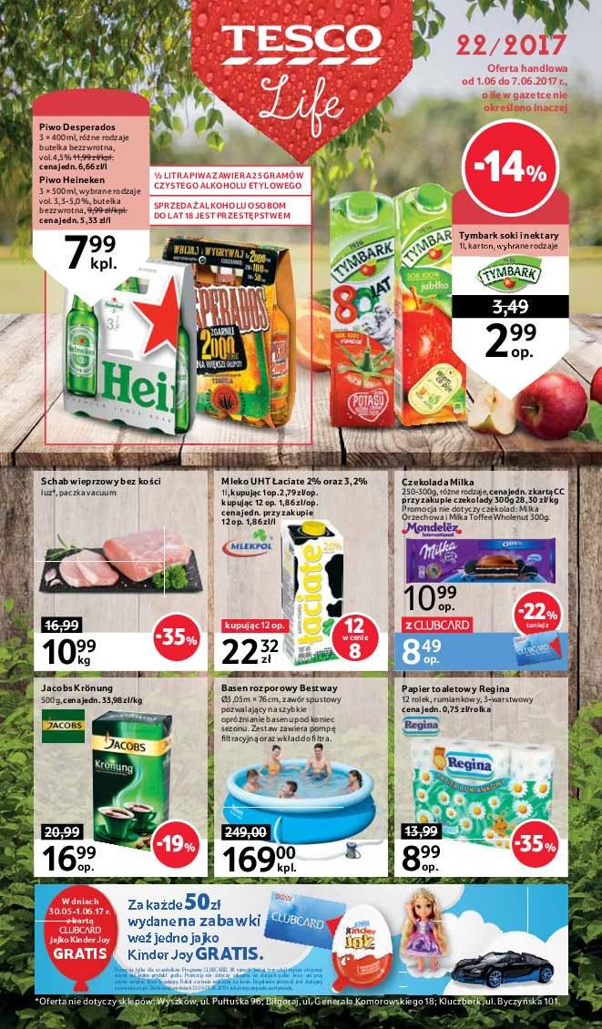 Gazetka promocyjna Tesco str. 1
