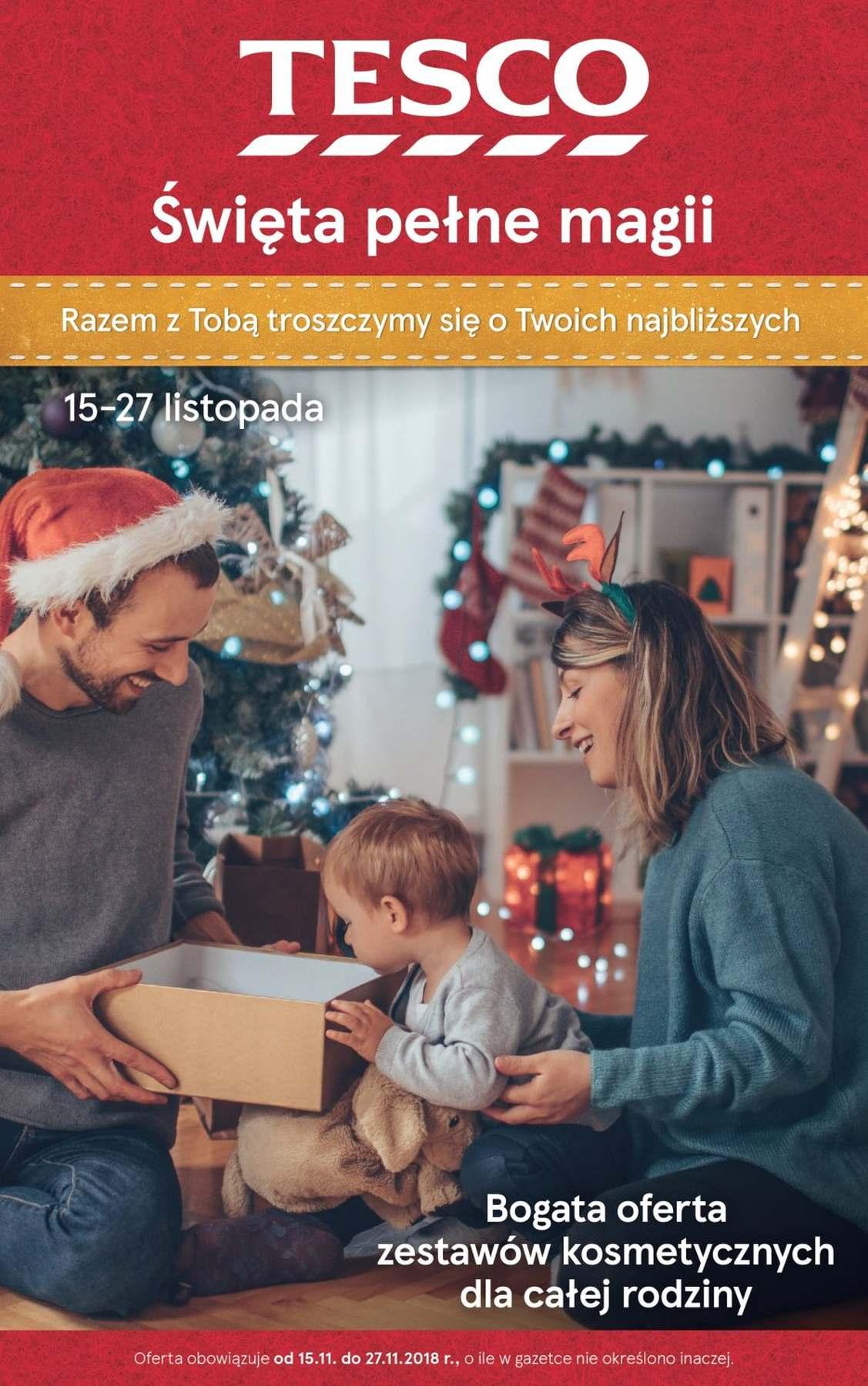 Gazetka promocyjna Tesco str. 1