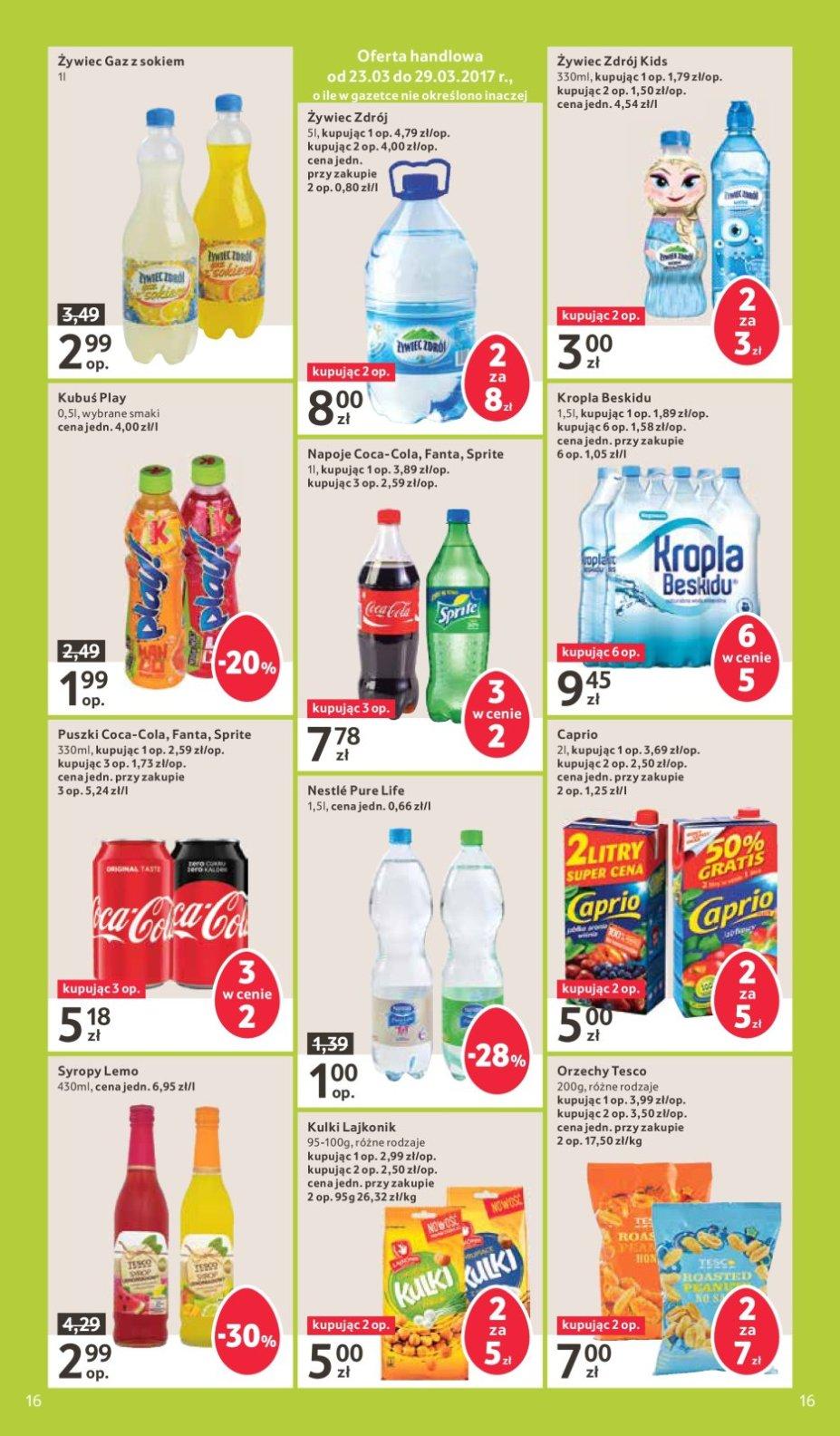 Gazetka promocyjna Tesco str. 16