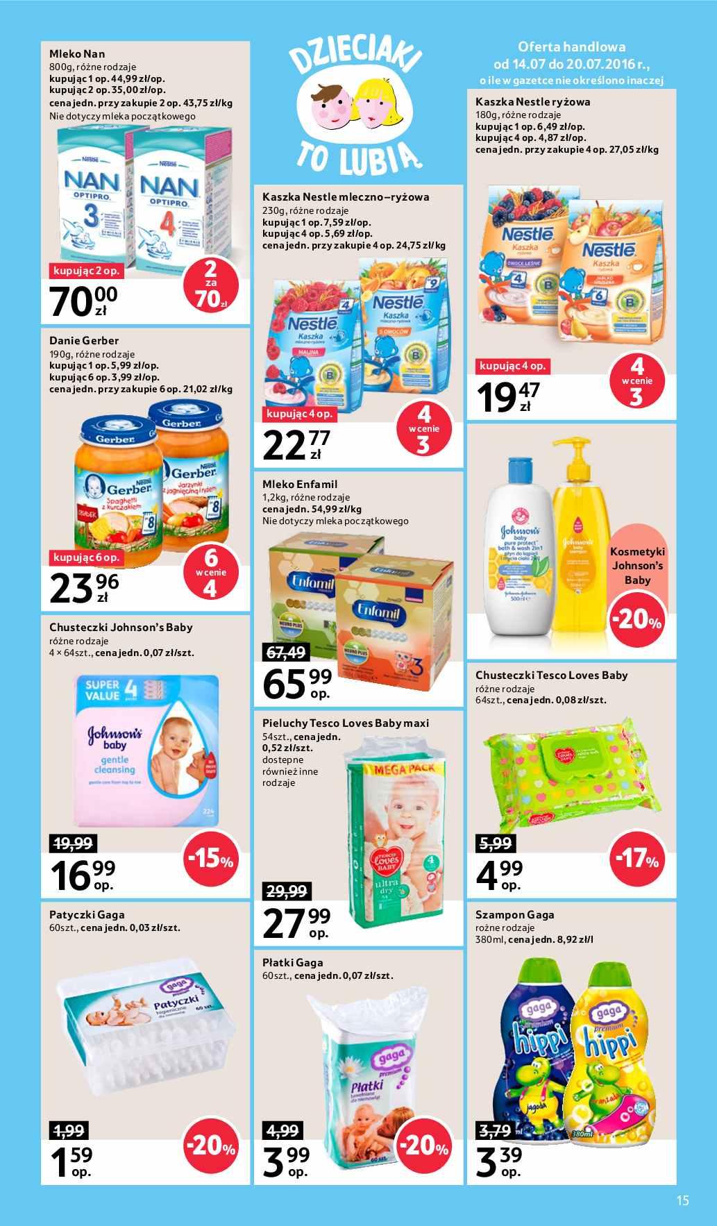 Gazetka promocyjna Tesco str. 15