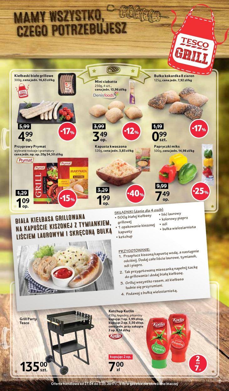Gazetka promocyjna Tesco str. 3