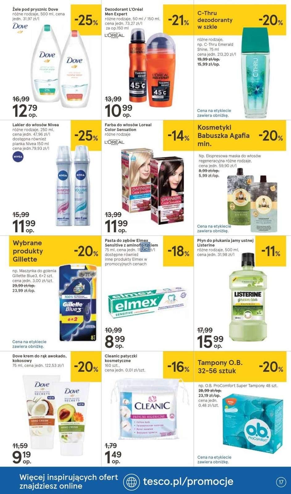 Gazetka promocyjna Tesco str. 17