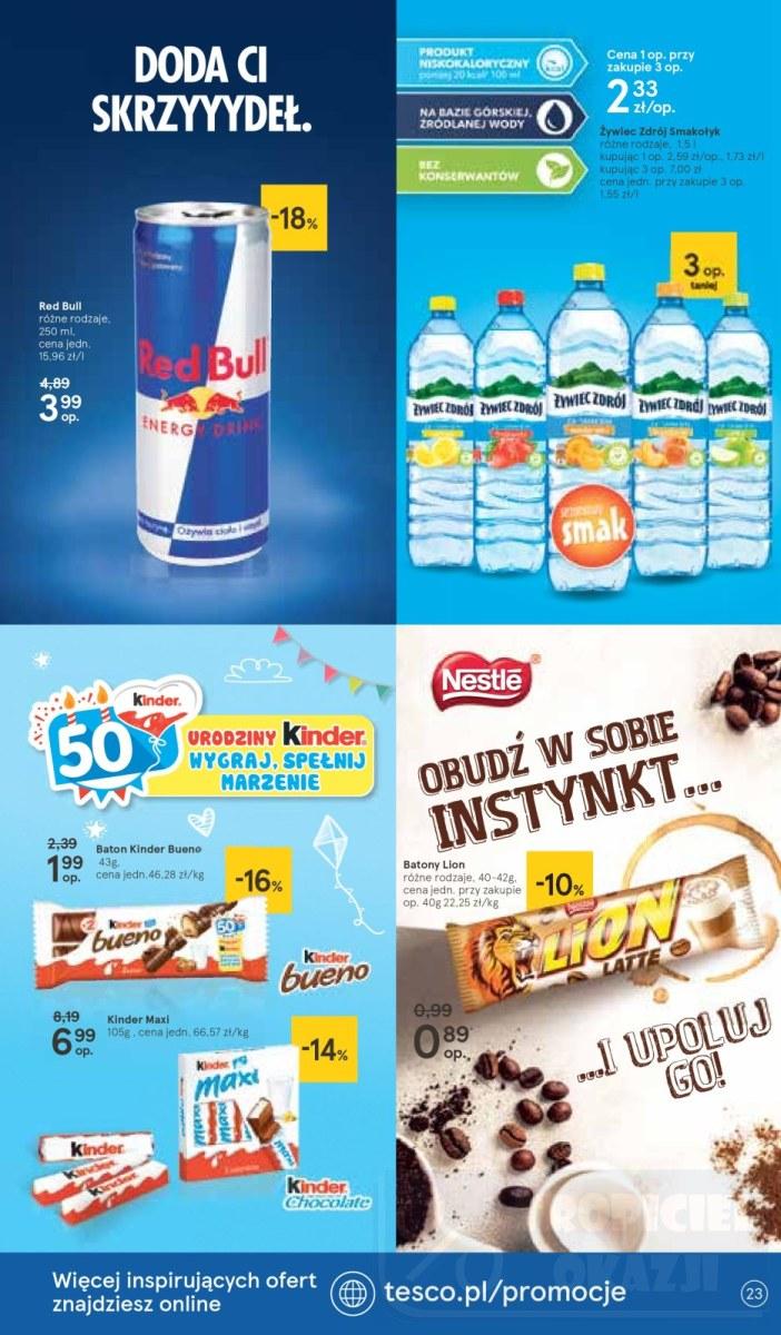 Gazetka promocyjna Tesco str. 23