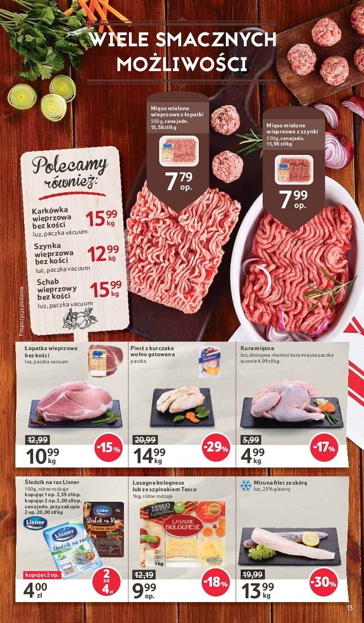 Gazetka promocyjna Tesco str. 13