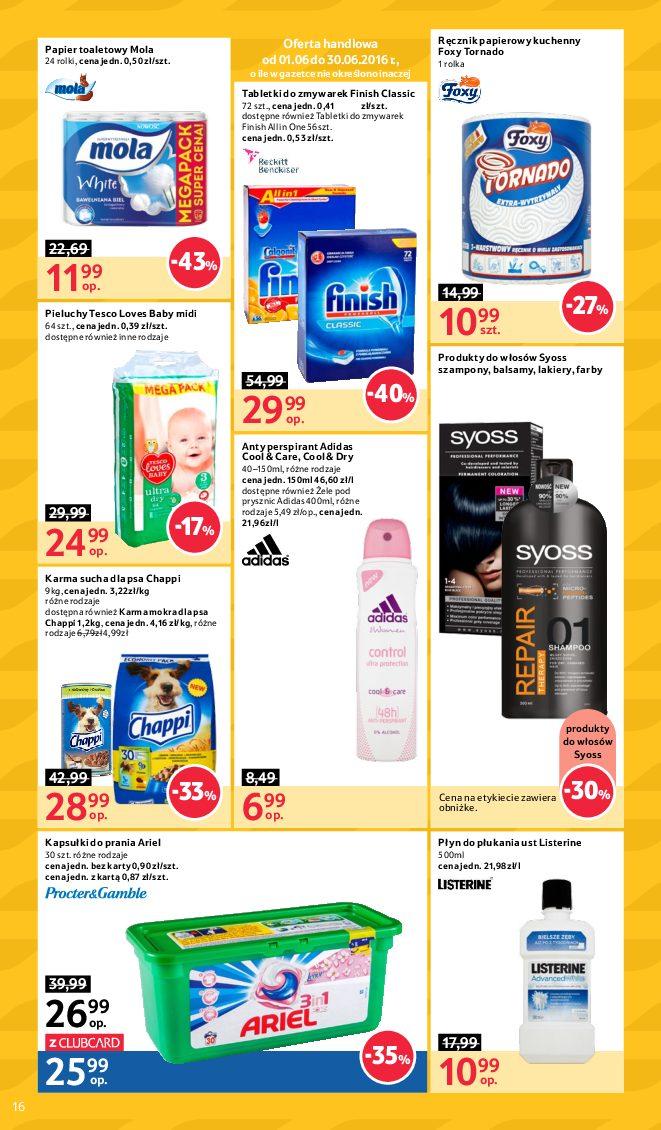 Gazetka promocyjna Tesco str. 16